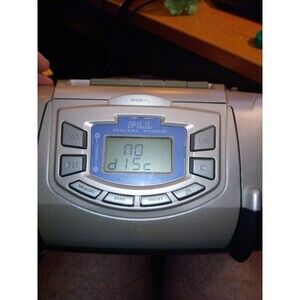 Audiovox Portable Compact Disc CD Cassette Tape Player AM FM Radio Model CD1793